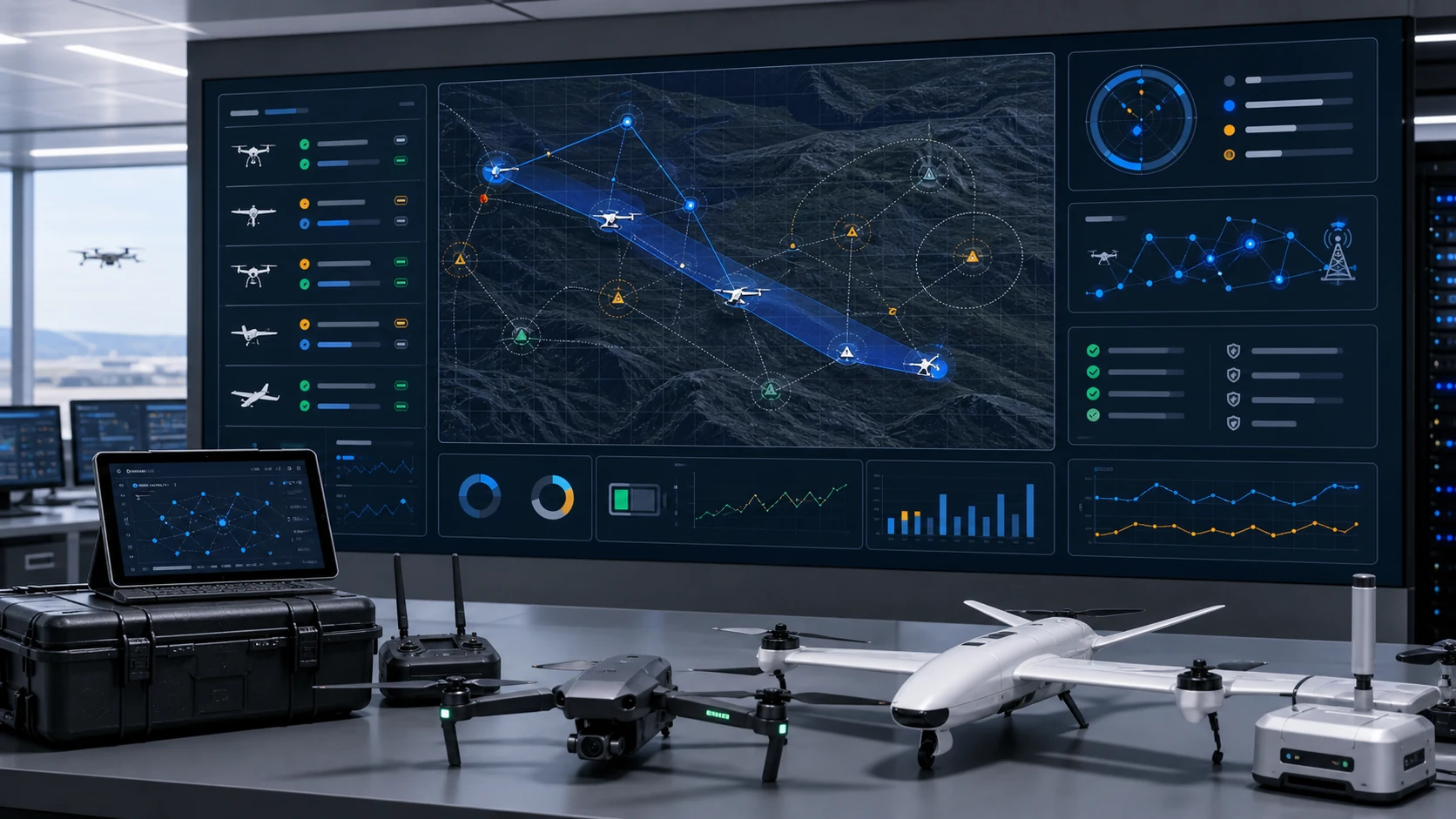 Beyond visual line of sight operations for uncrewed platforms